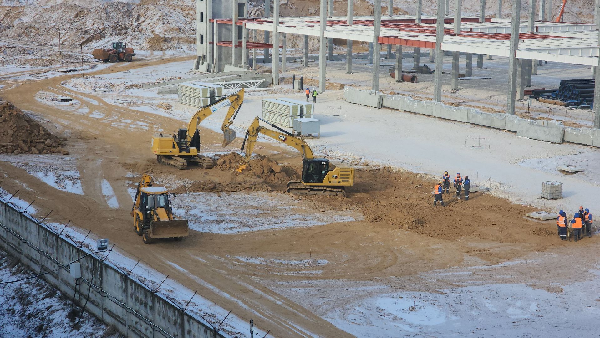 рабочие места, распределительный центр, строительство, балашиха,