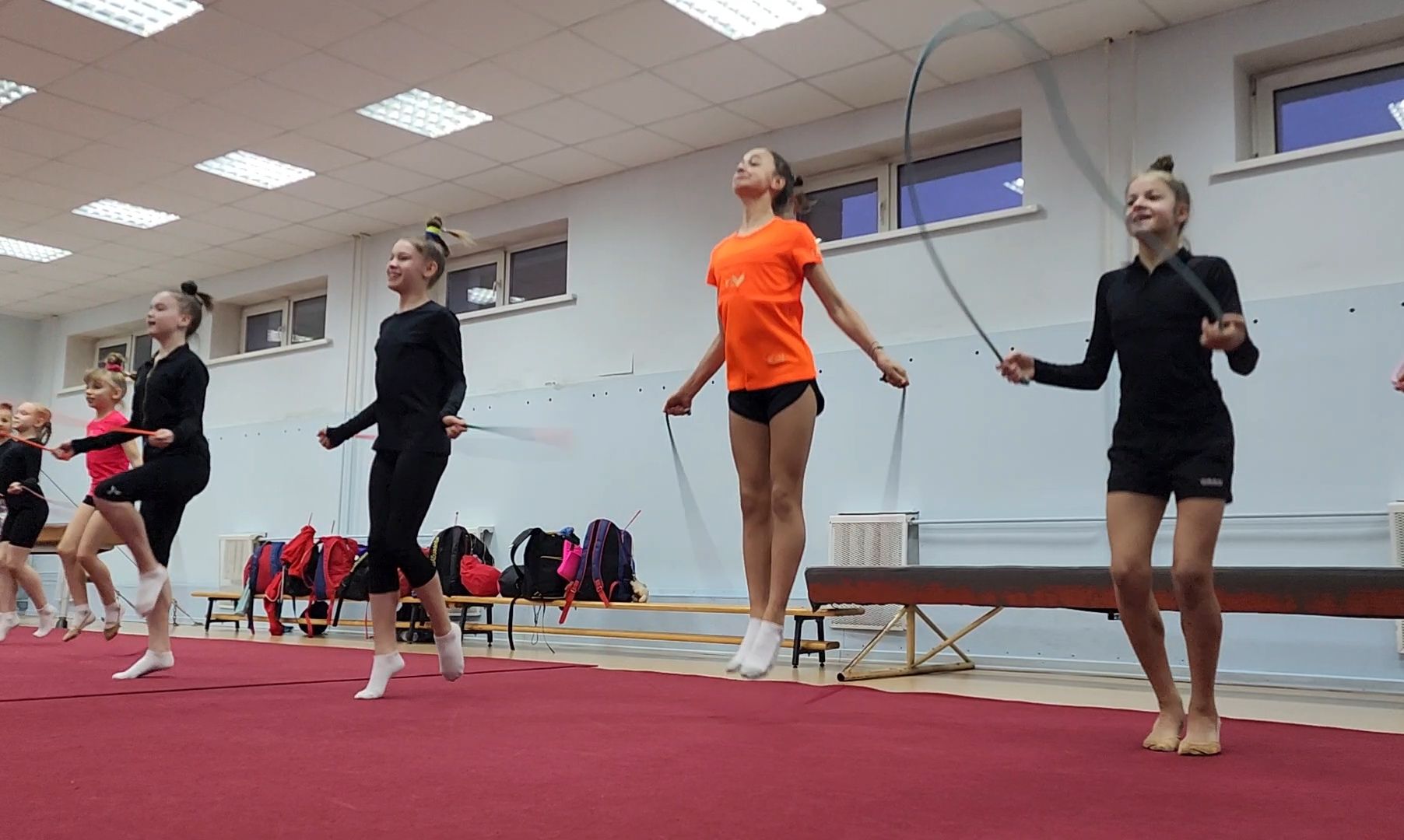 вертикалки, Гимнастки, Дети, Художественная гимнастика,