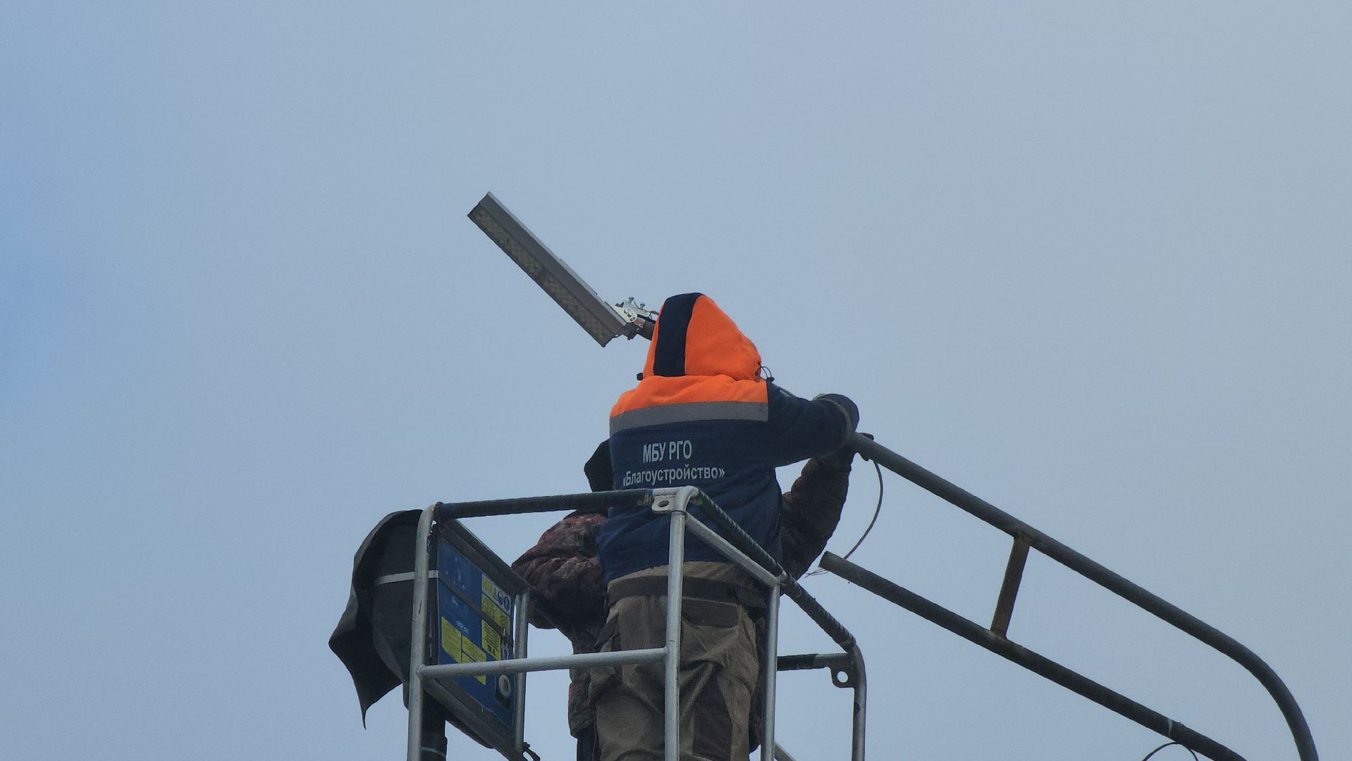 Руза, замена фонарей, освещение улиц, рузский округ, благоустройство,