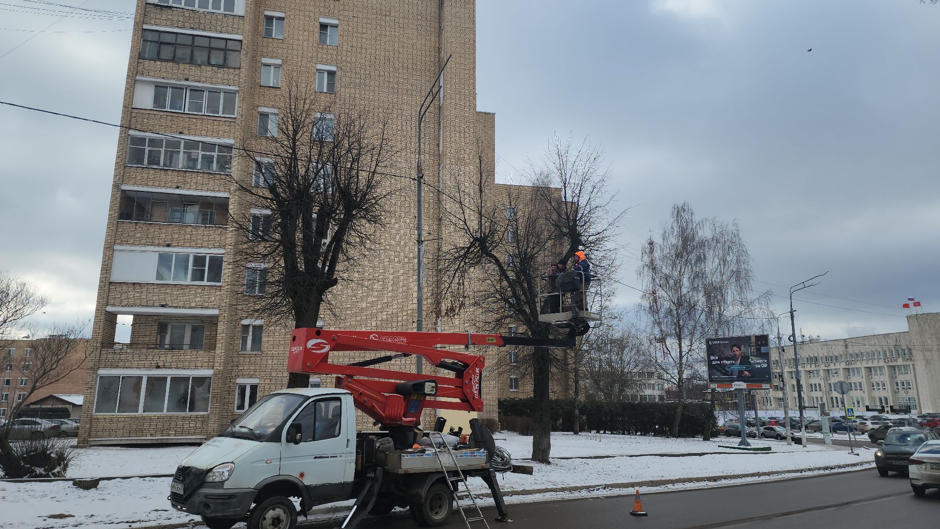 Руза, замена фонарей, освещение улиц, рузский округ, благоустройство,