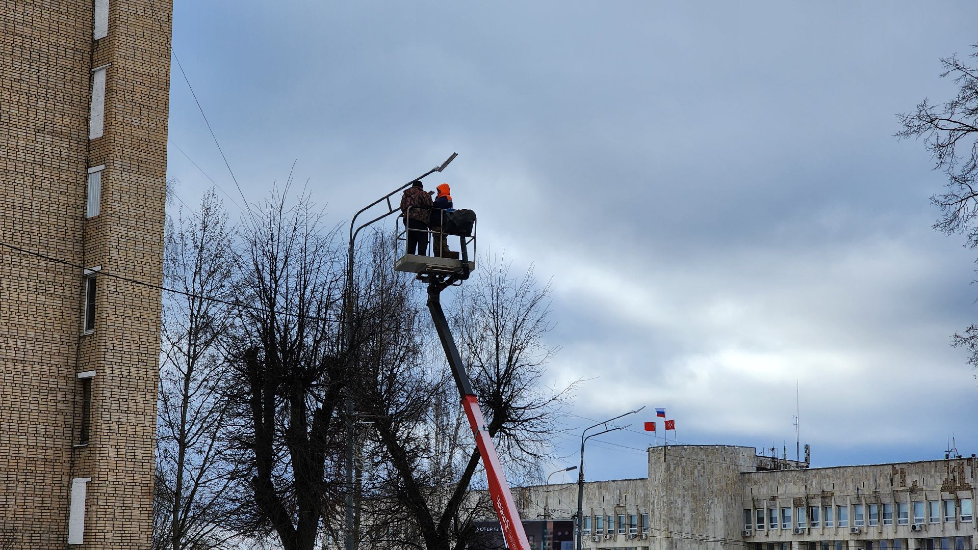 Руза, замена фонарей, освещение улиц, рузский округ, благоустройство,