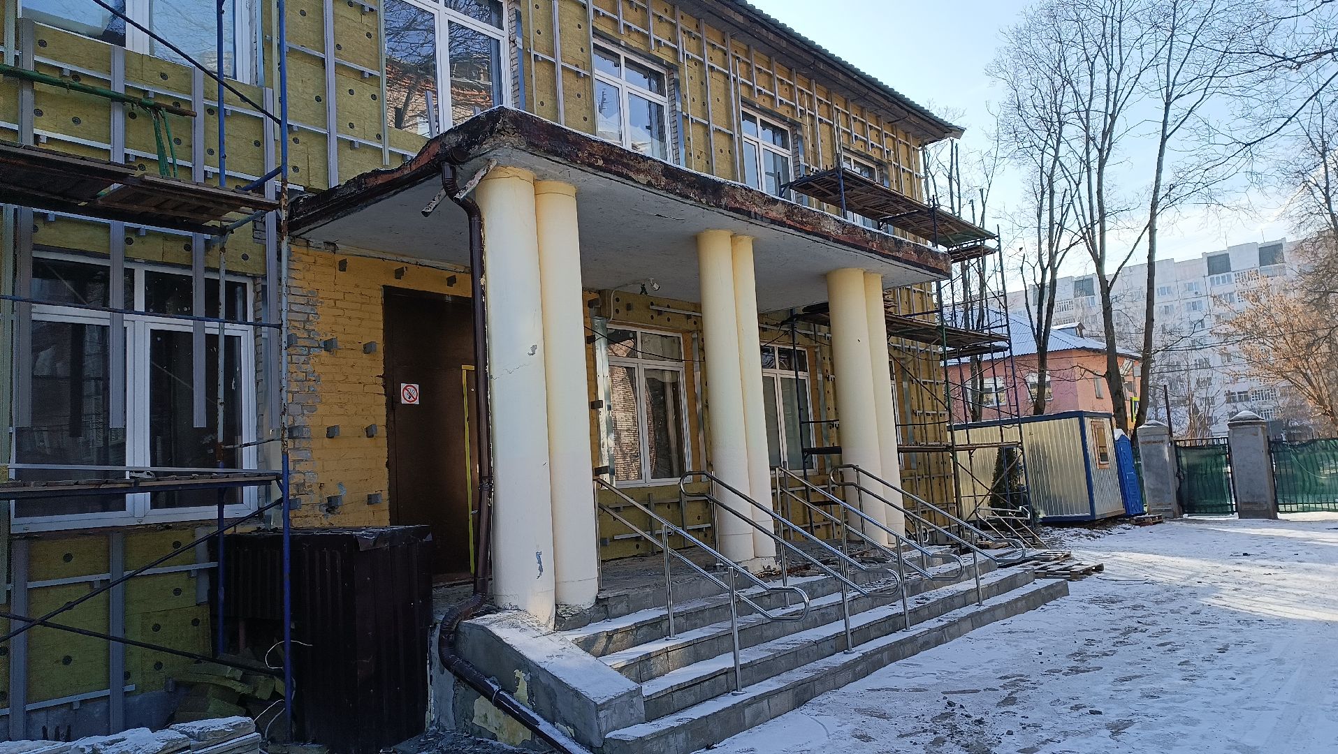 капремонт, монино, школа, рабочий поселок, вертикалки,