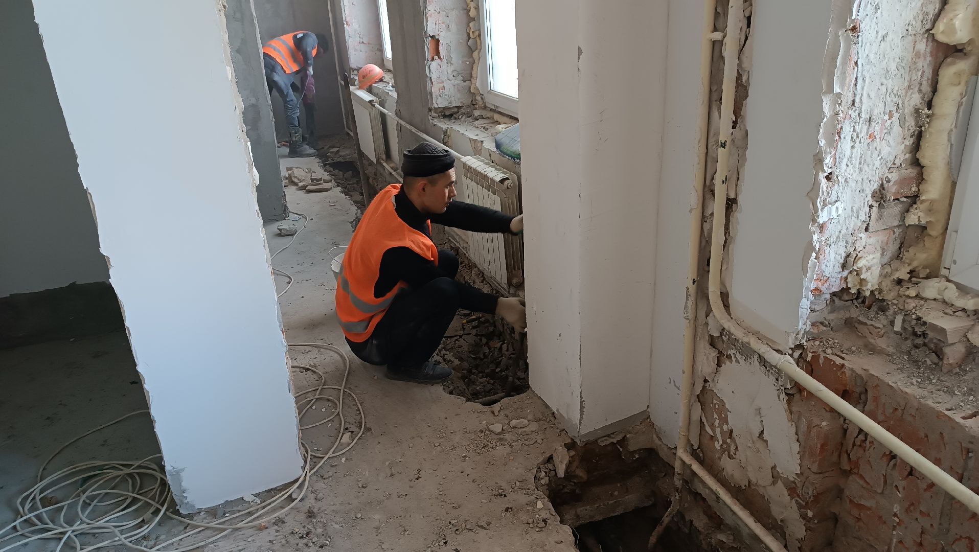 капремонт, монино, школа, рабочий поселок, вертикалки,