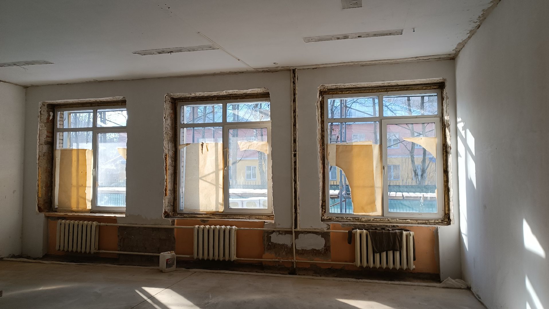 капремонт, монино, школа, рабочий поселок, вертикалки,