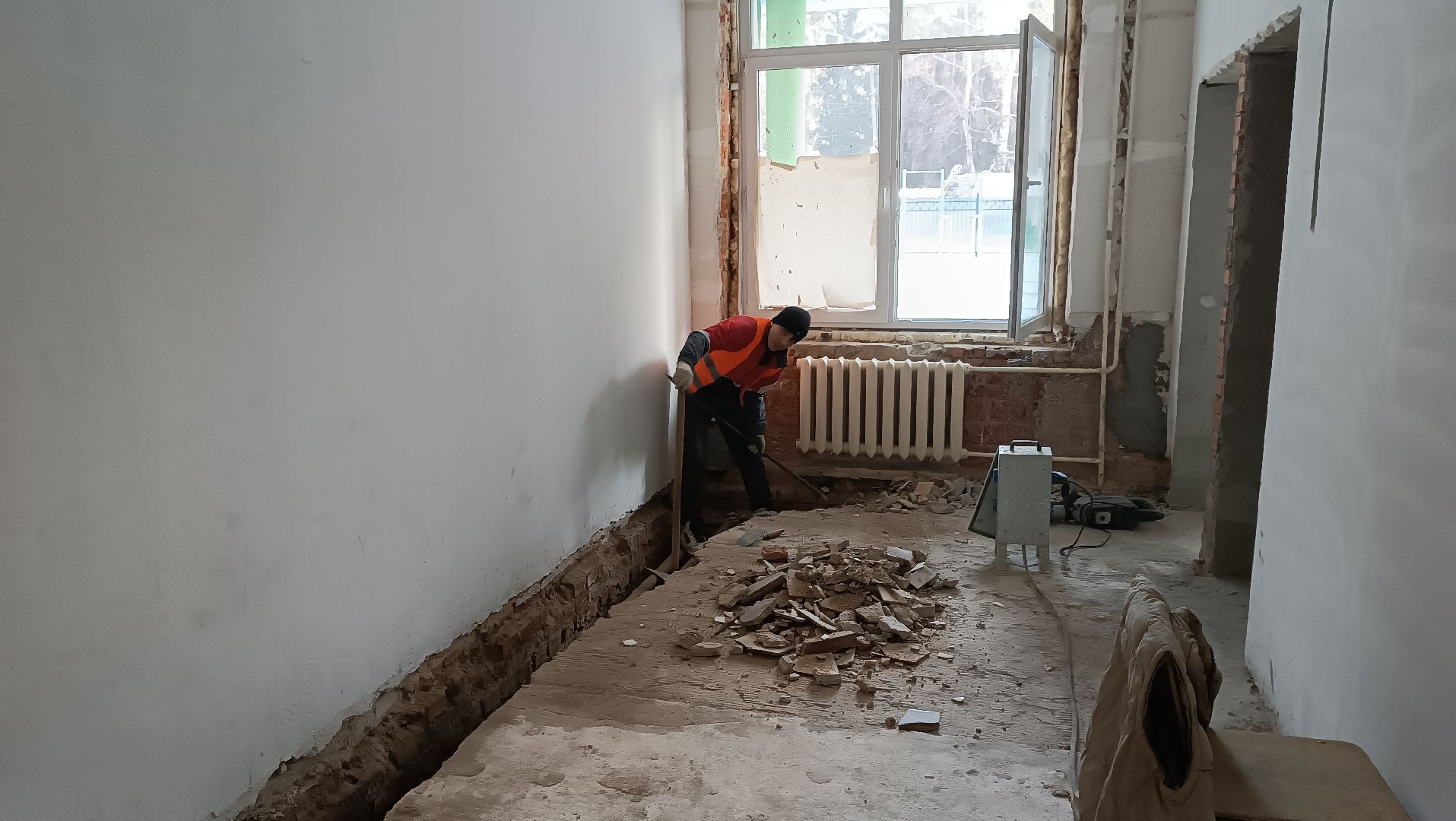 капремонт, монино, школа, рабочий поселок, вертикалки,