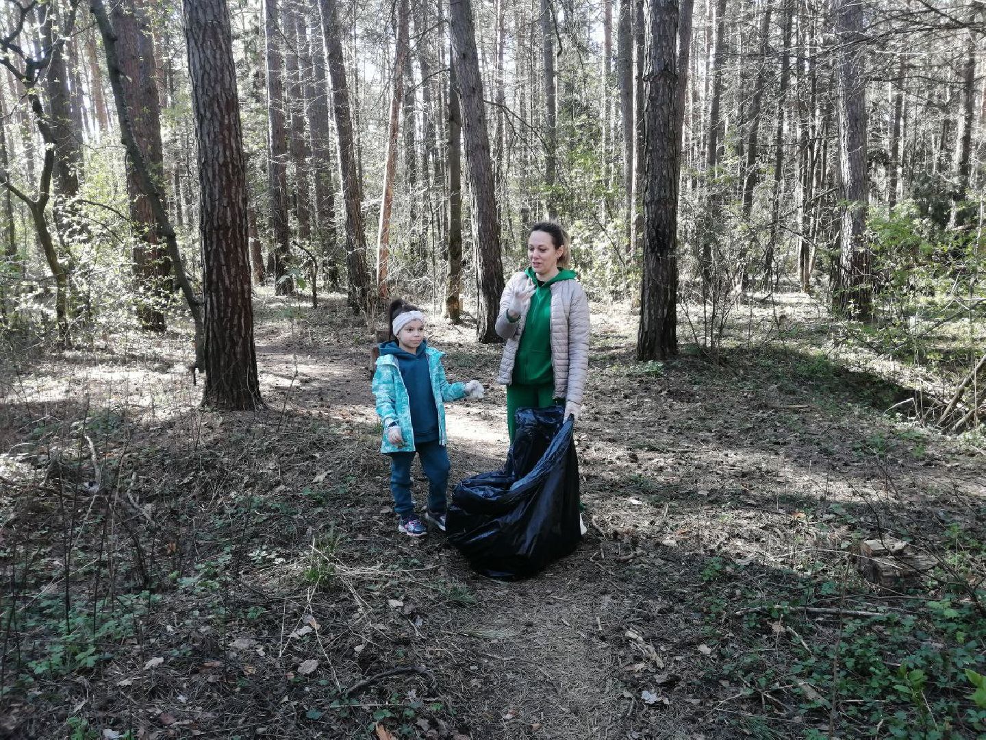 субботник, первый субботник, общеобластной субботник, Протвино, благоустройство
