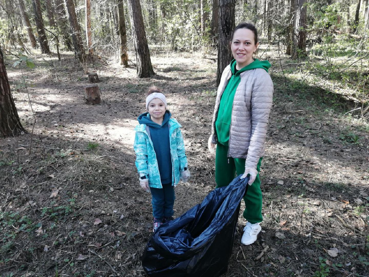 субботник, первый субботник, общеобластной субботник, Протвино, благоустройство