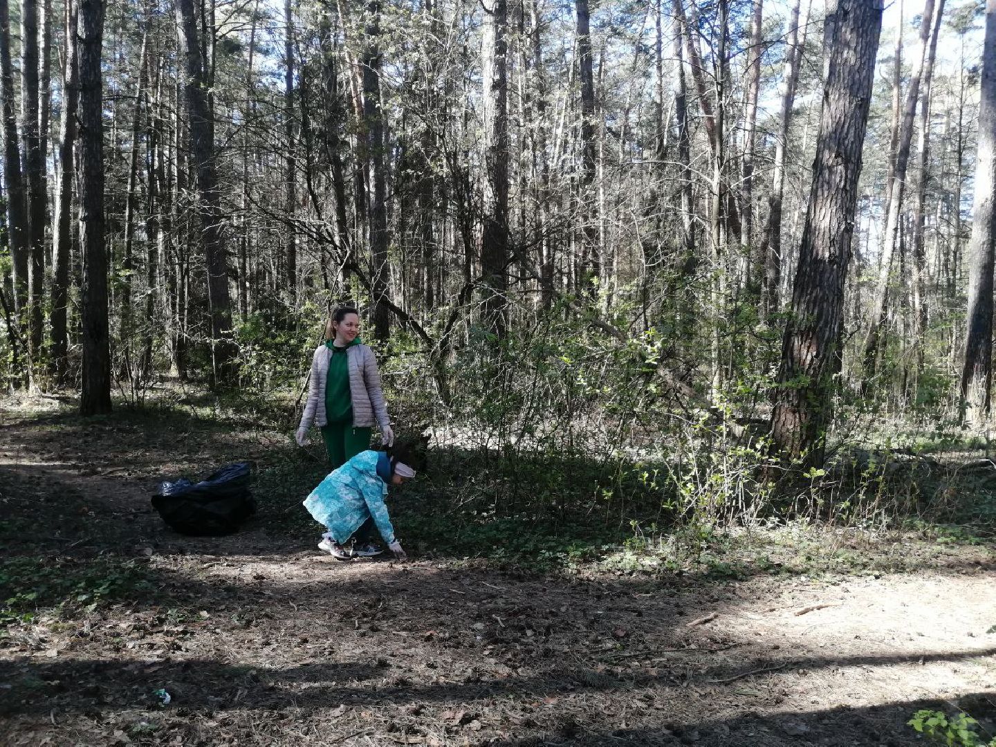 субботник, первый субботник, общеобластной субботник, Протвино, благоустройство