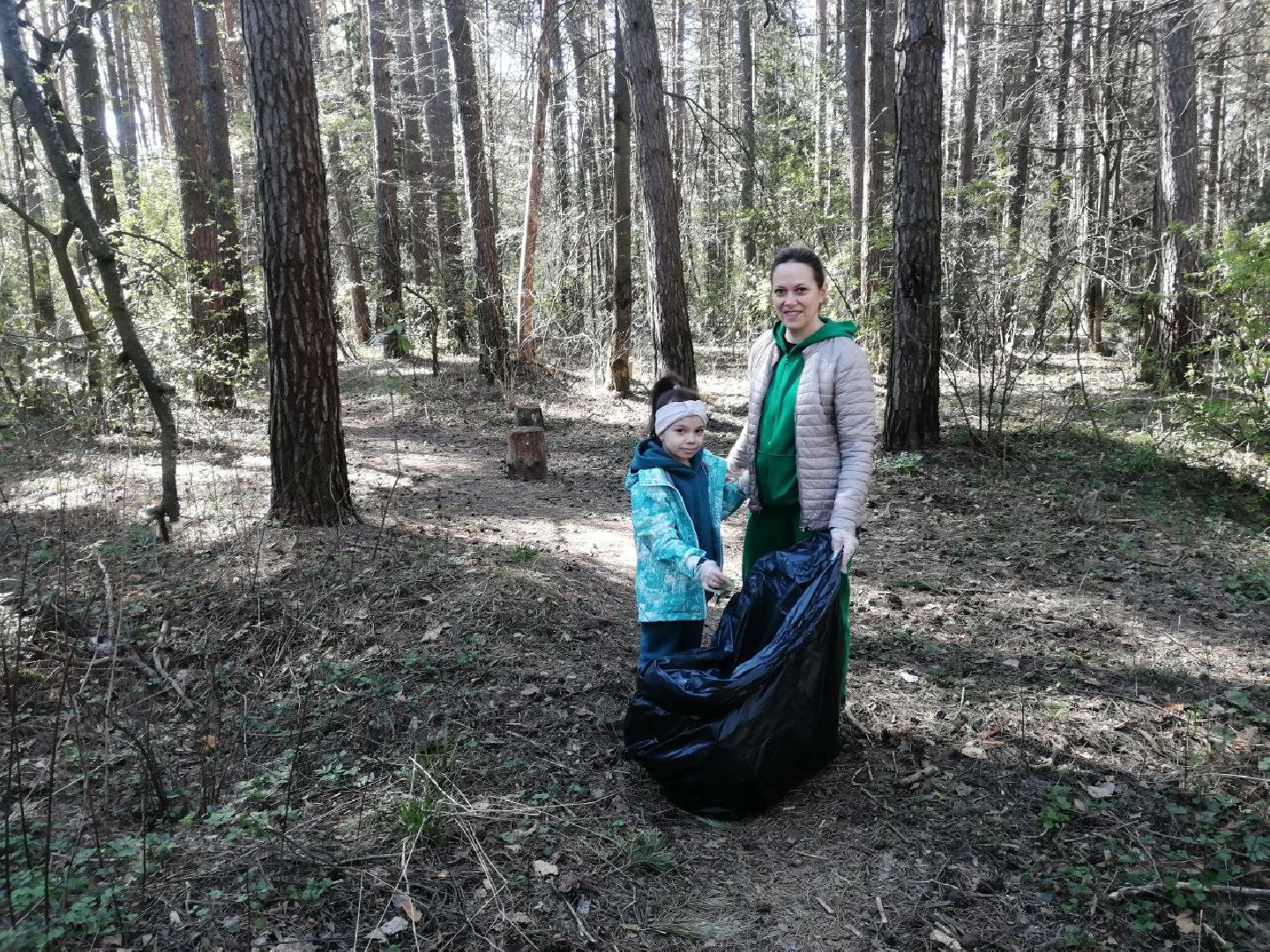 субботник, первый субботник, общеобластной субботник, Протвино, благоустройство