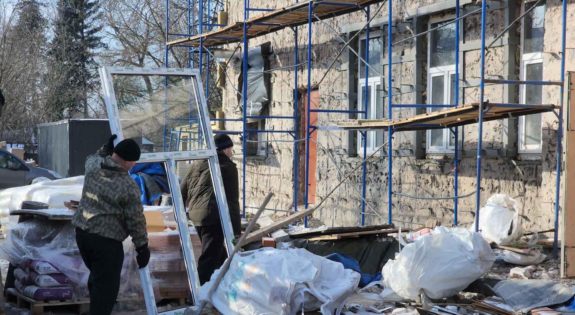 вертикалки, капремонт школы, орехово-зуевский округ, демихово,