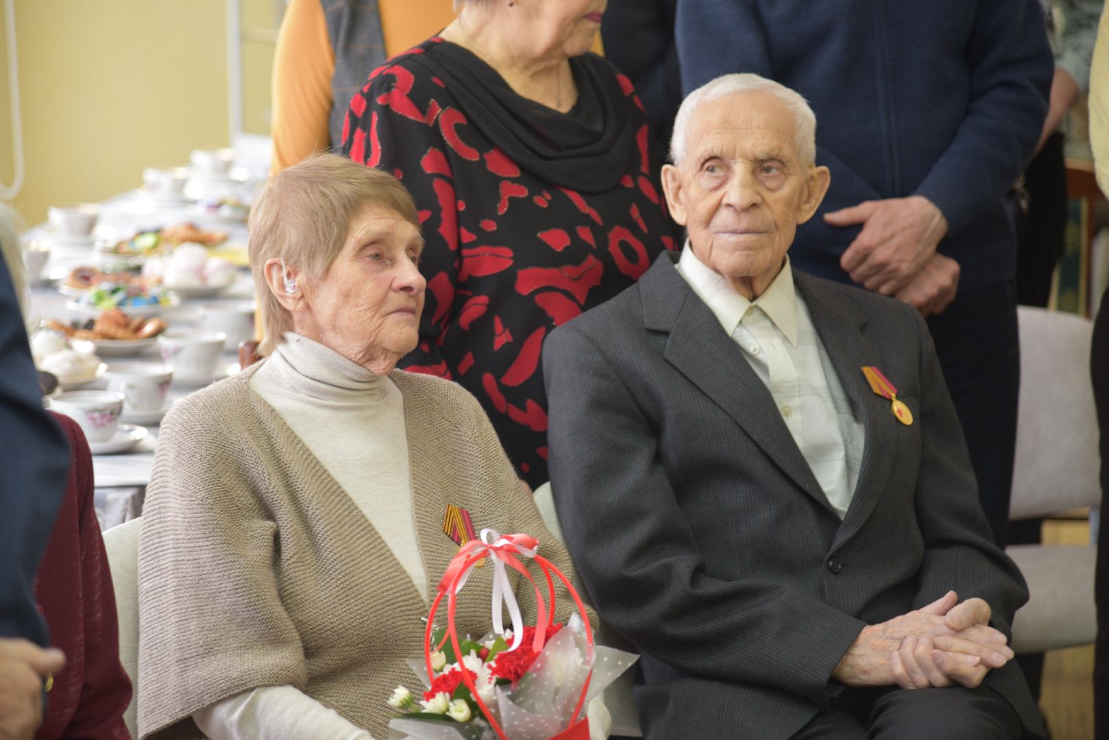 лотошинская библиотека, лотошино, 80 - летие победы, ветераны,