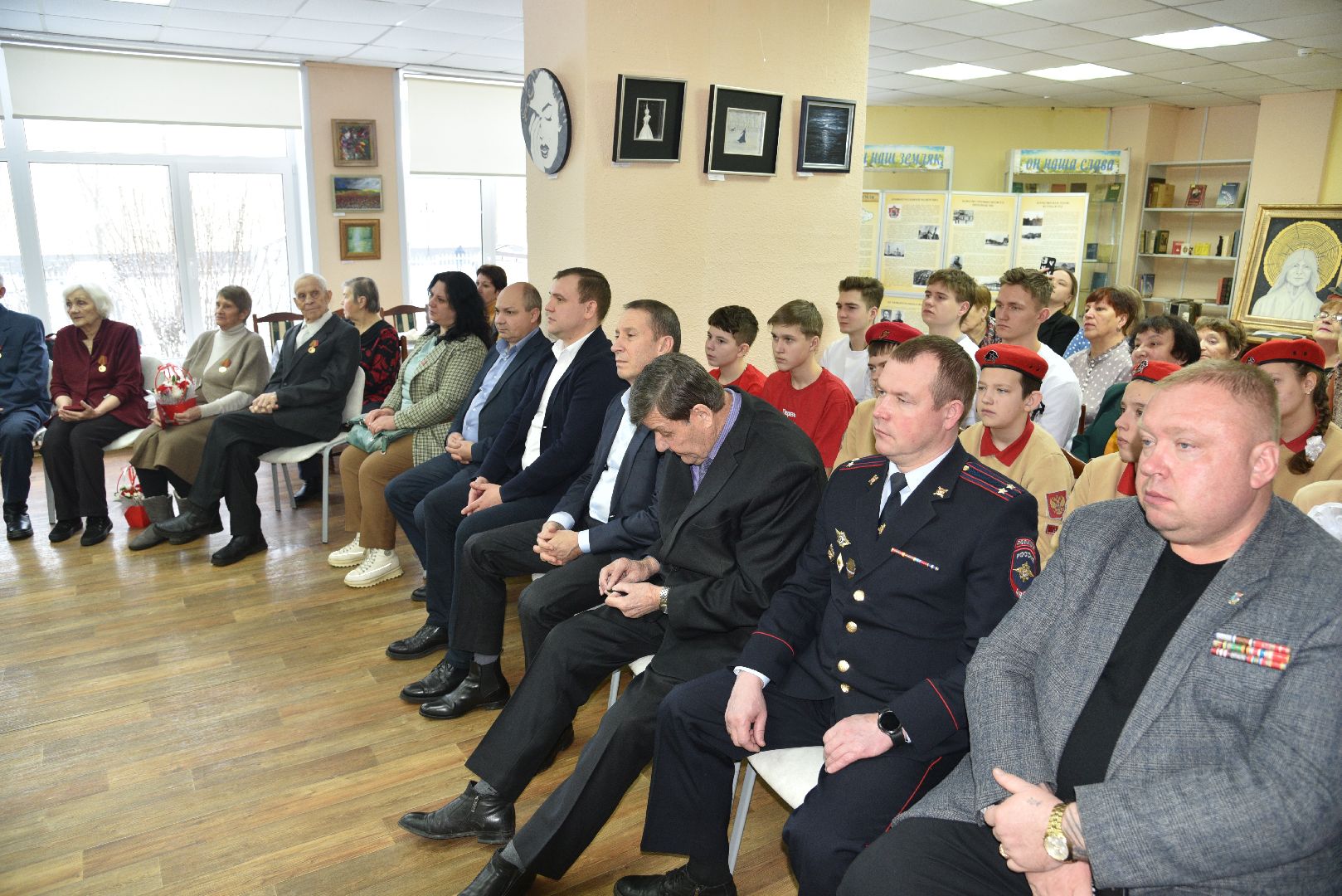 лотошинская библиотека, лотошино, 80 - летие победы, ветераны,