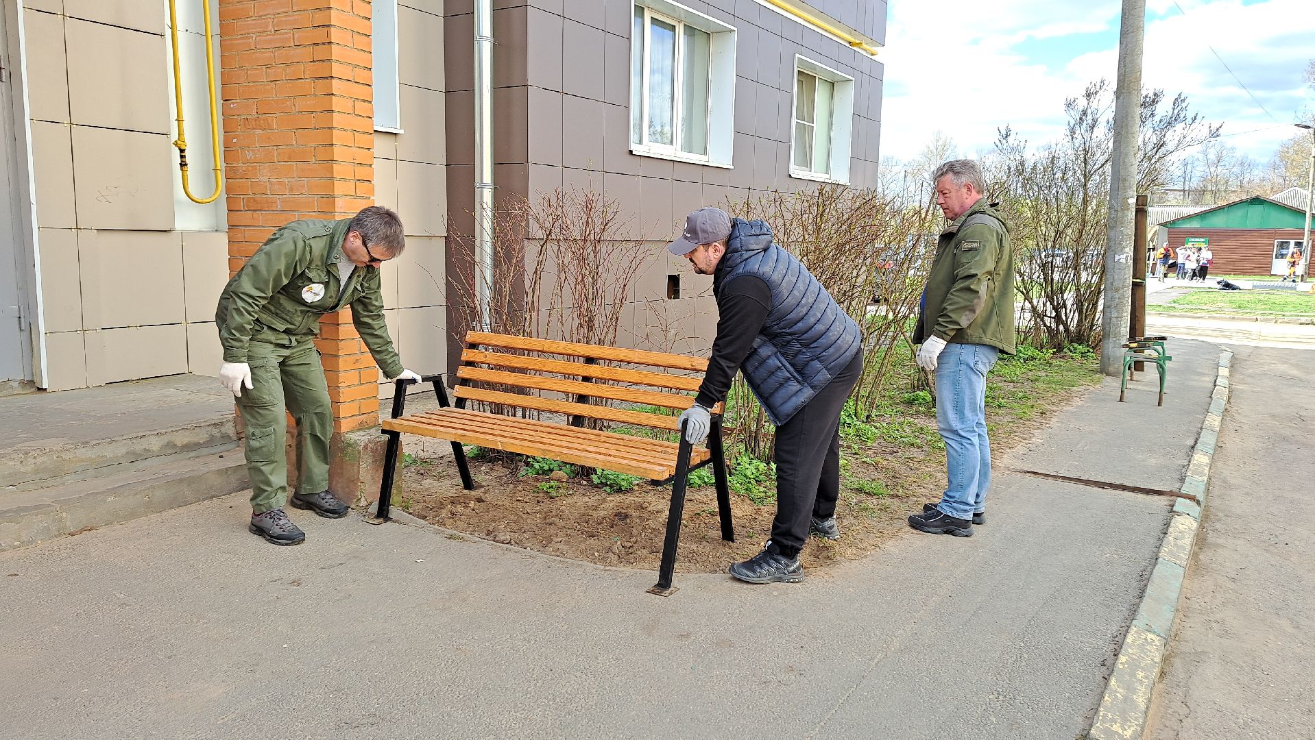 Рузский городской округ, благоустройство, сквер, парк, субботник, месячник благоустройства, уборка территорий