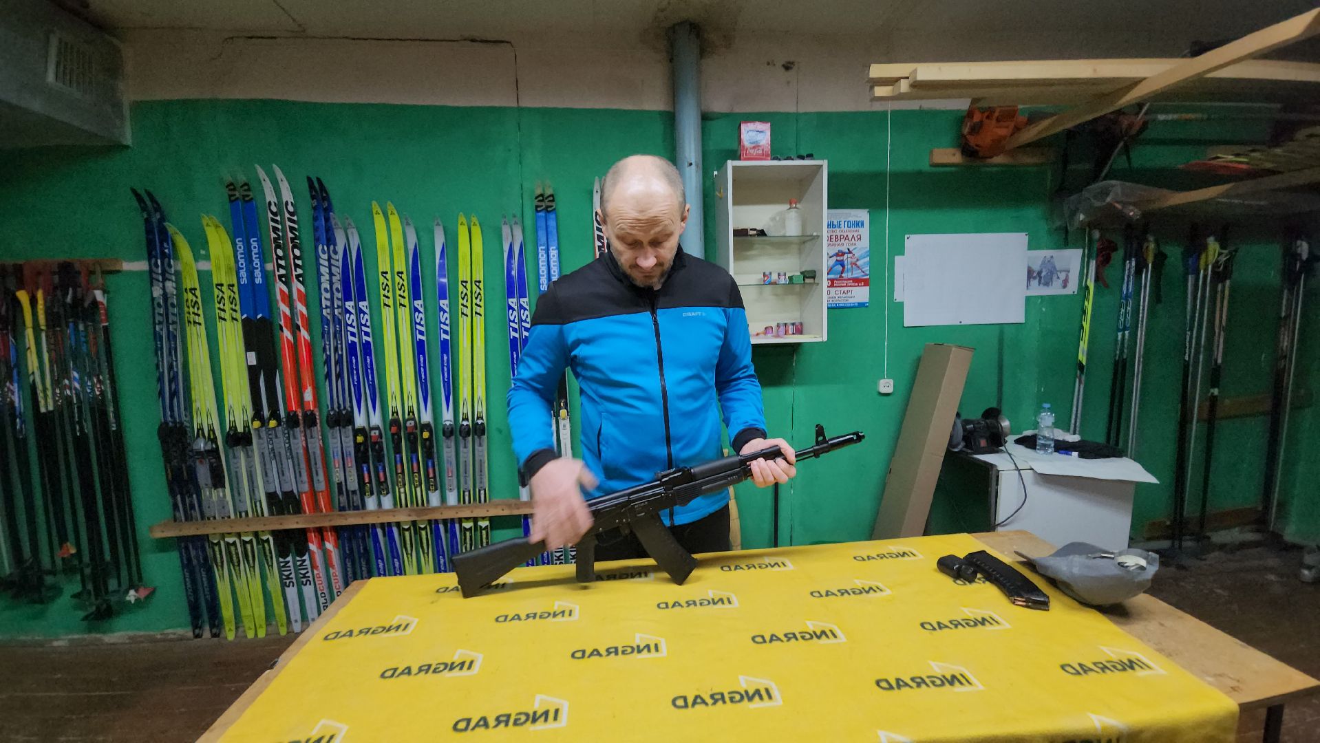 Дети, мастер-класс, автомат калашникова, Истра,