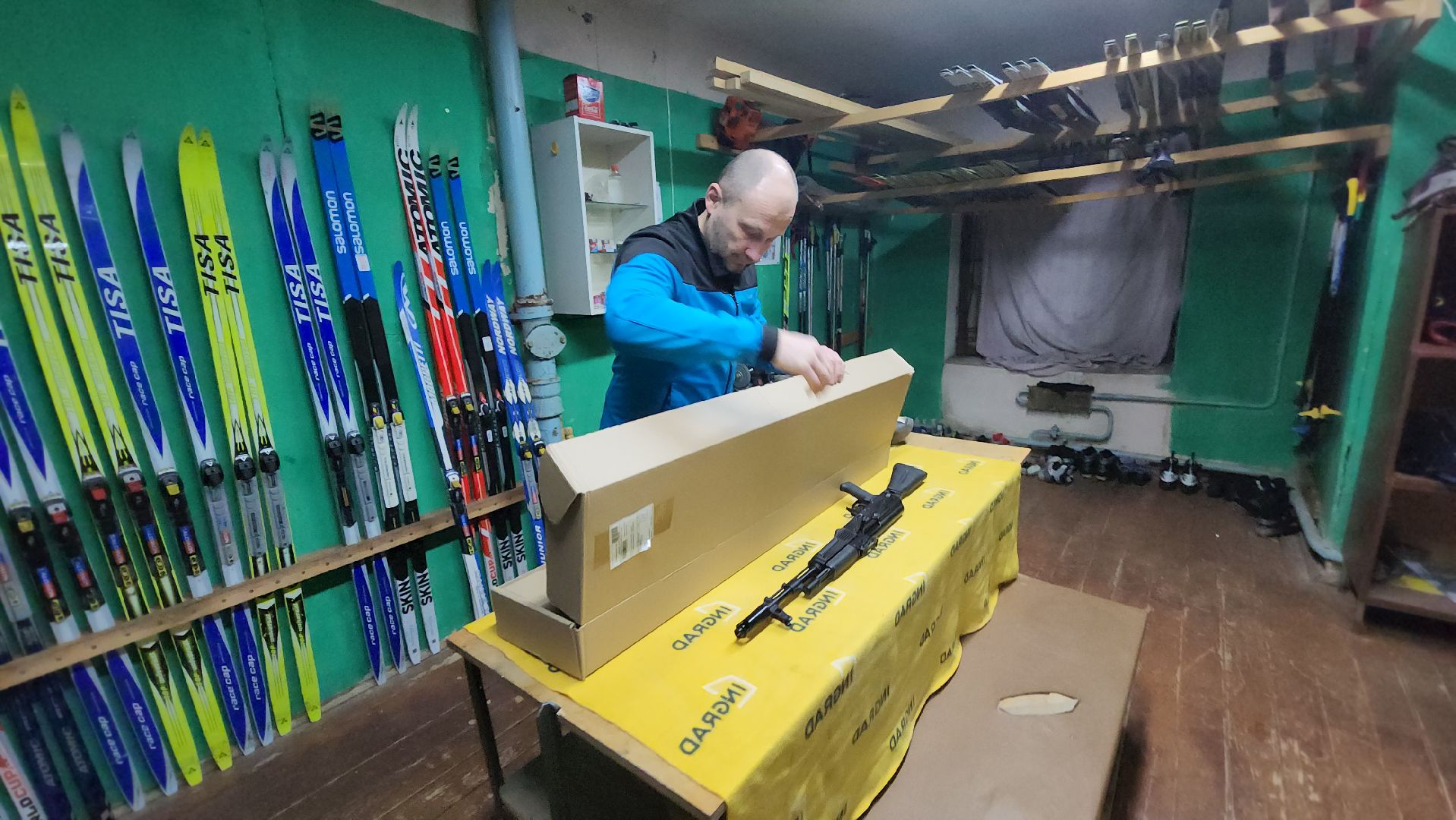 Дети, мастер-класс, автомат калашникова, Истра,