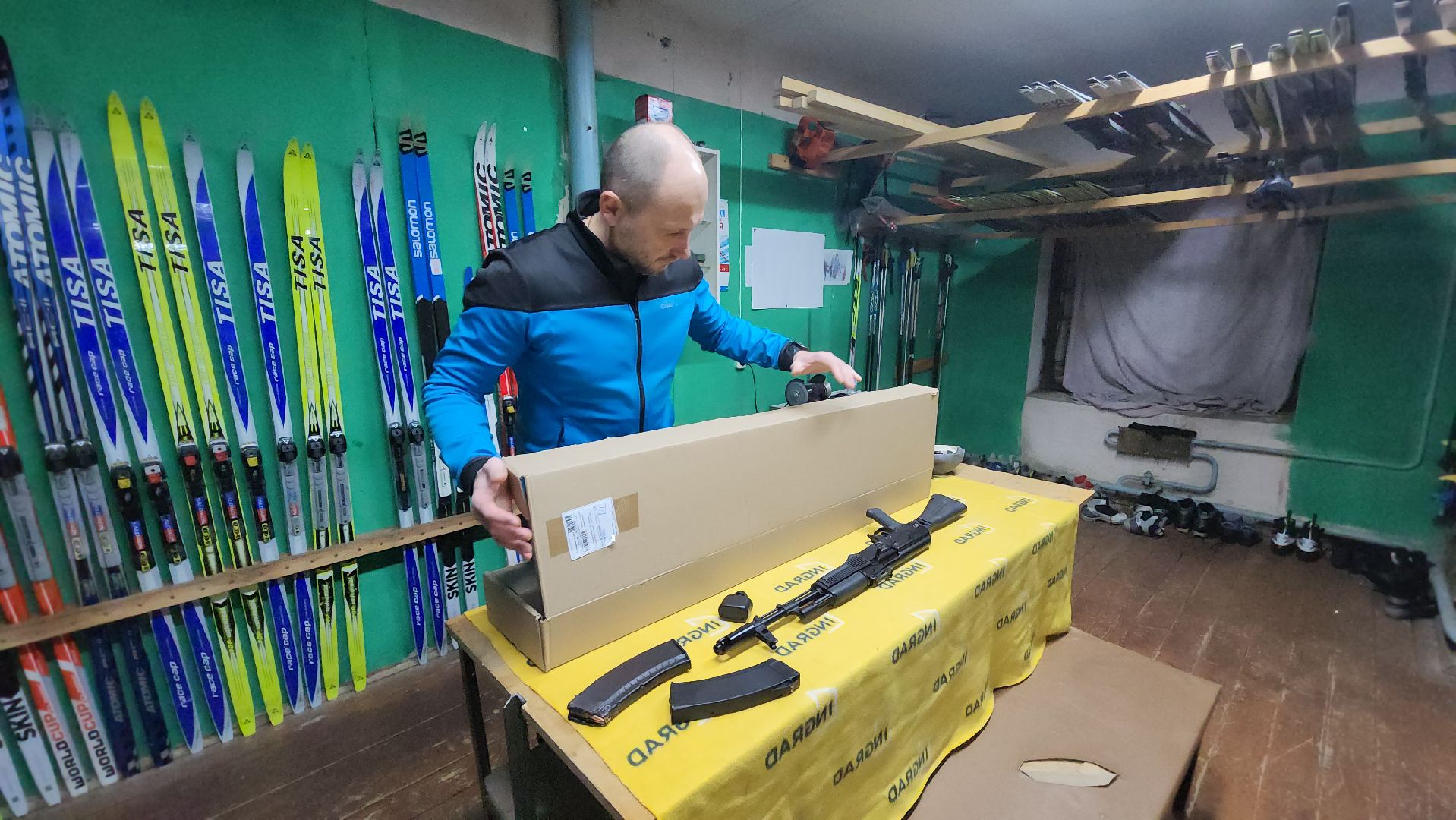 Дети, мастер-класс, автомат калашникова, Истра,