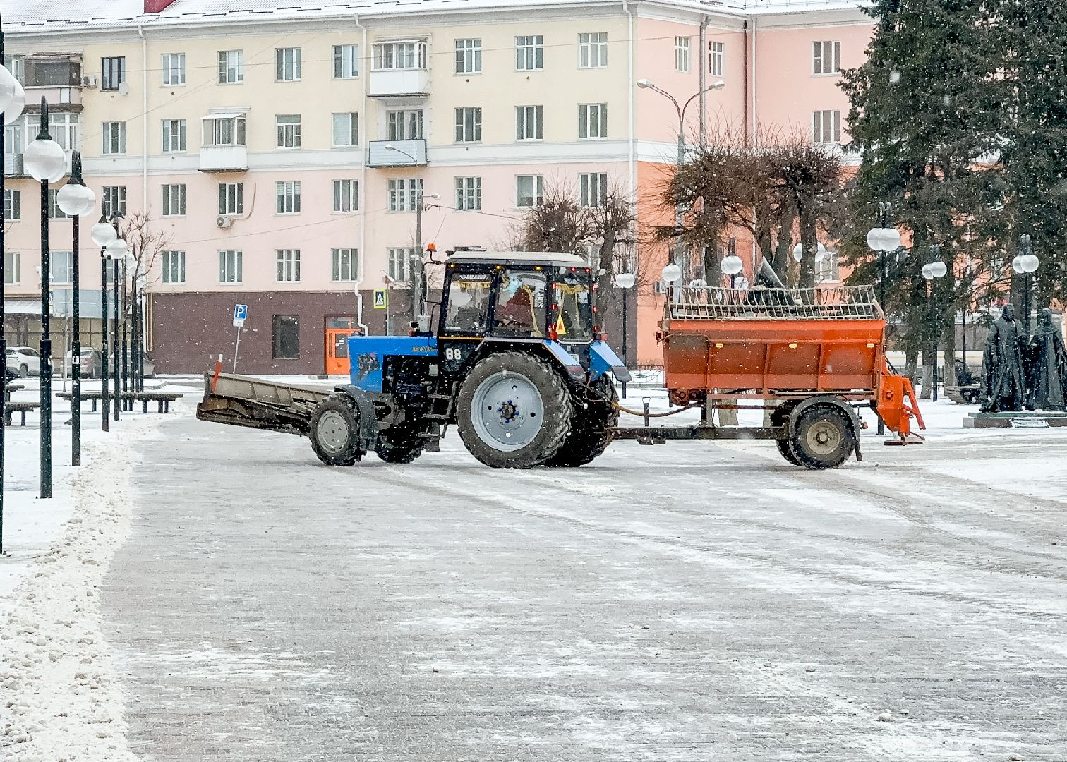 Клин, общество, ЖКХ, уборка снега, вертикалки,