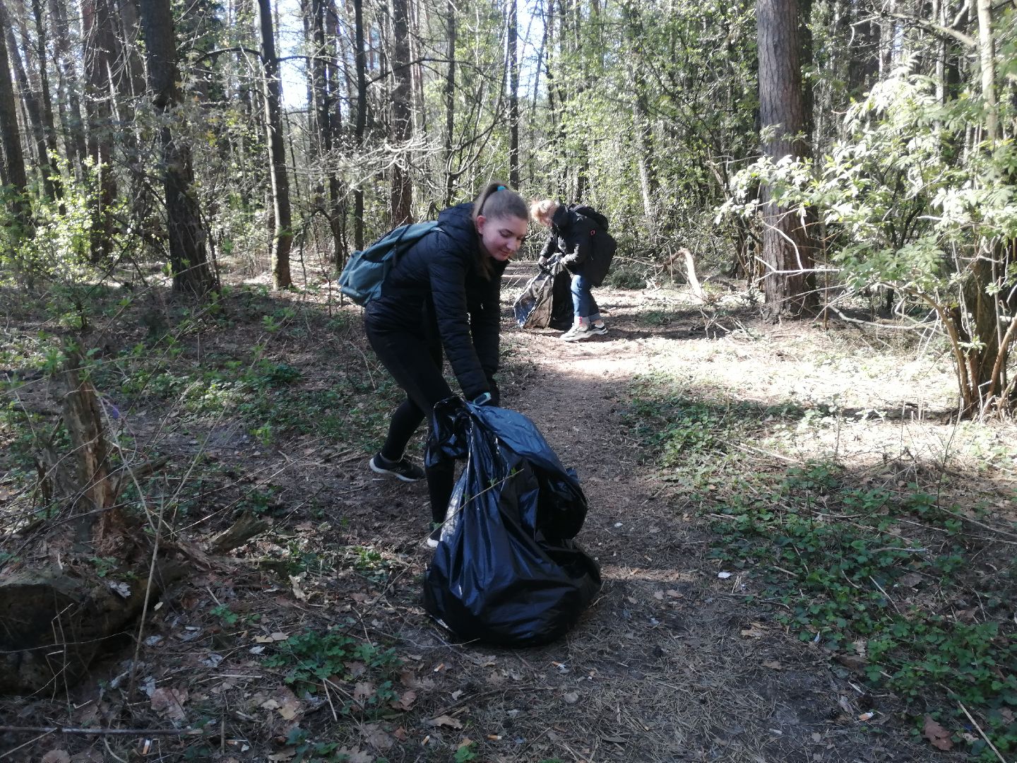 субботник, общеобластной субботник, Протвино, активные жители, городские леса