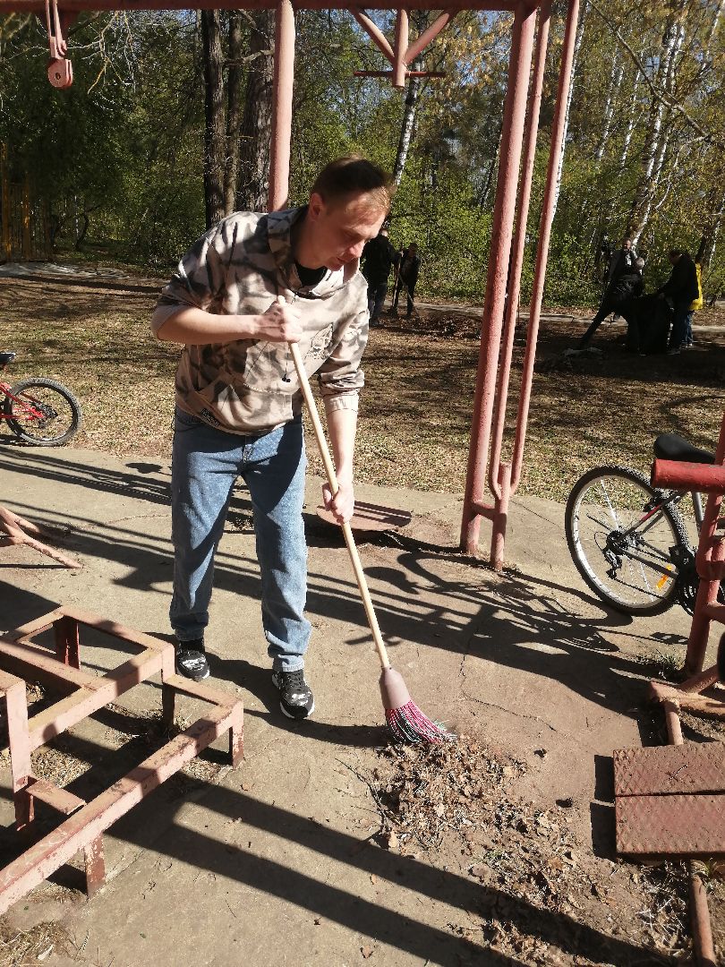 субботник, общеобластной субботник, Протвино, активные жители, городские леса