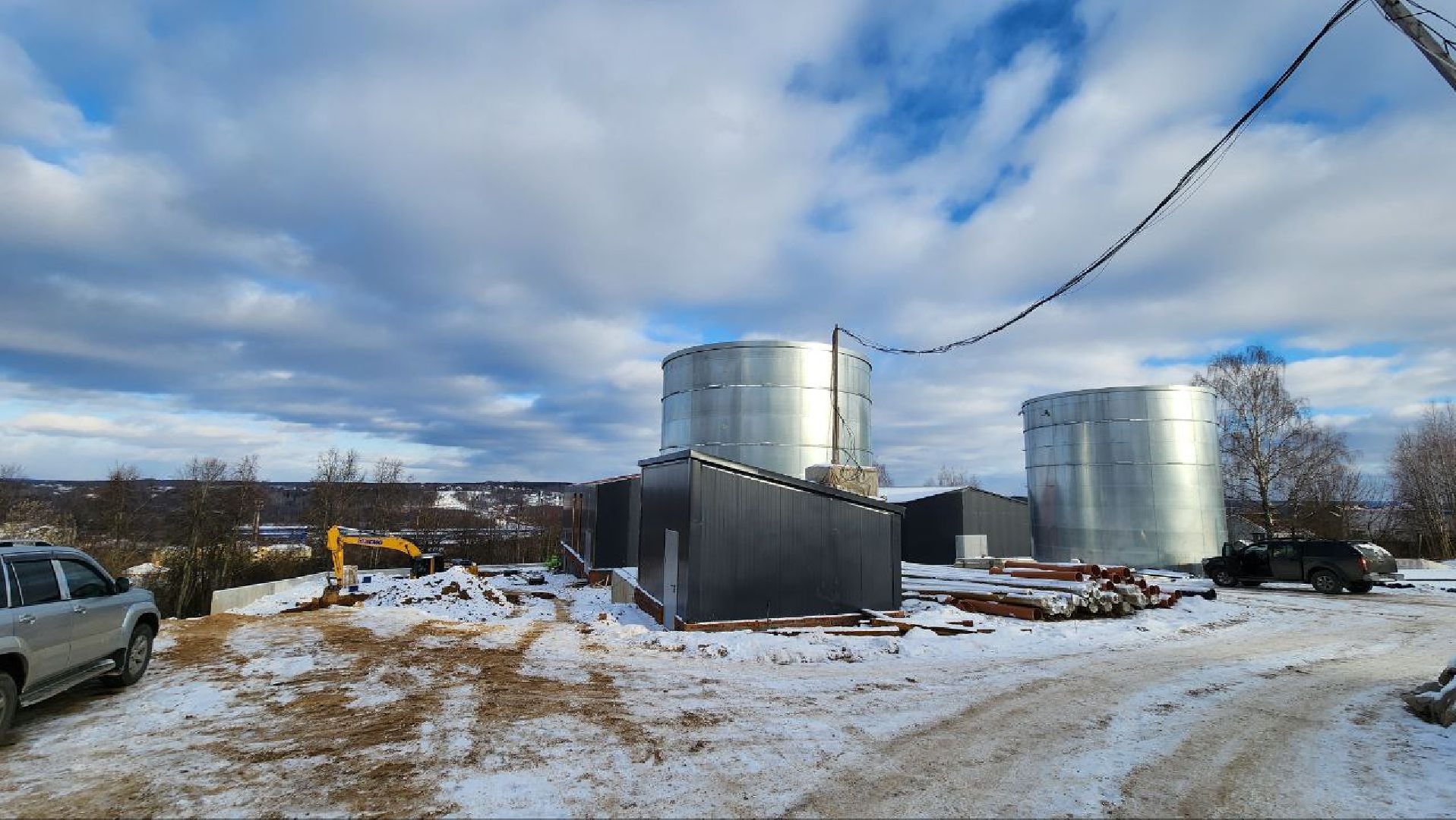 Дмитров, ВЗУ в Яхроме, МинЖКХ, вертикалки,