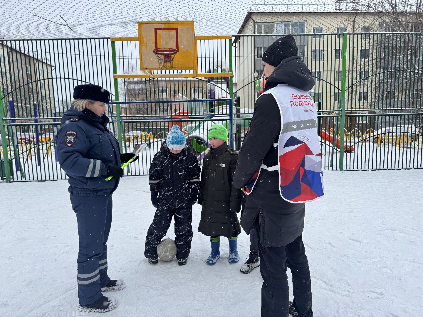 шаховская, волонтеры, госавтоинспекторы, акция, вертикалки,