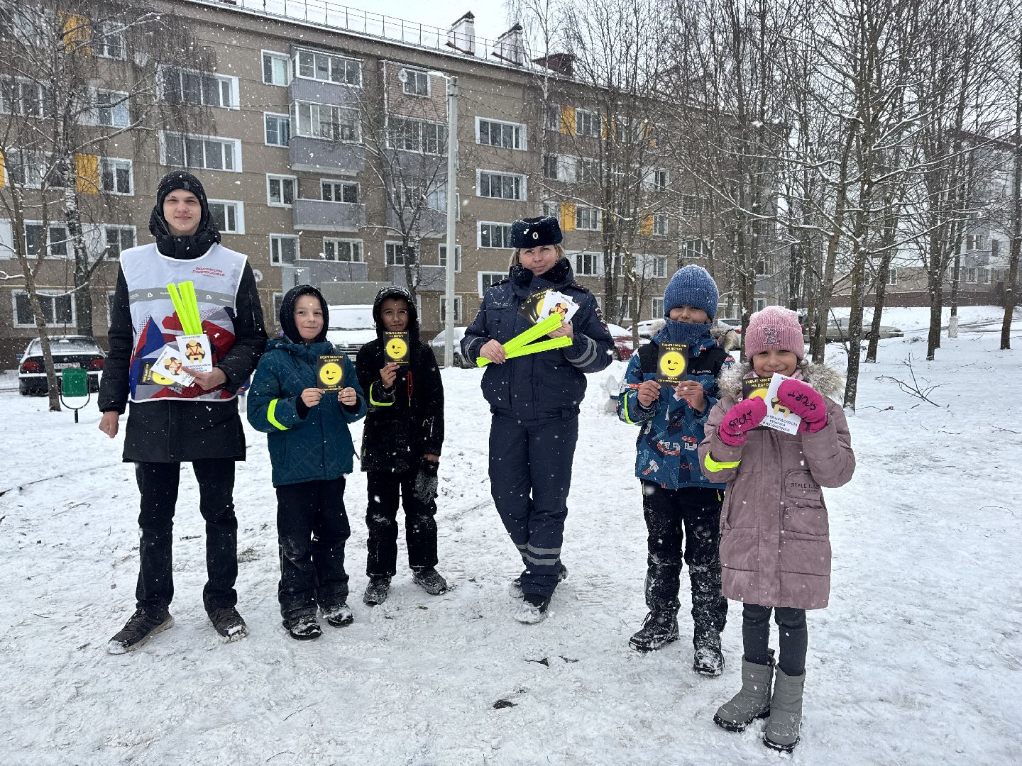 шаховская, волонтеры, госавтоинспекторы, акция, вертикалки,