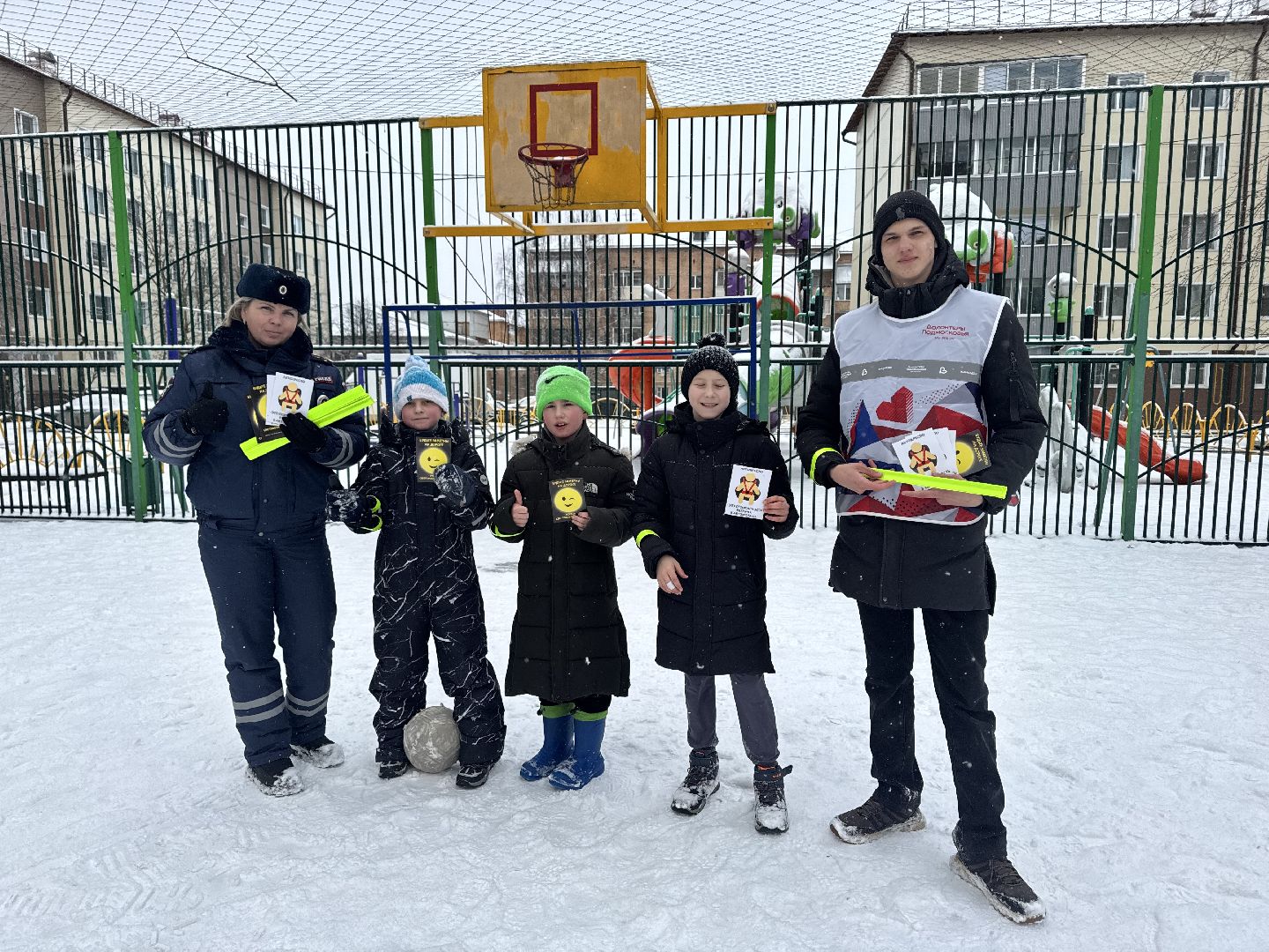 шаховская, волонтеры, госавтоинспекторы, акция, вертикалки,