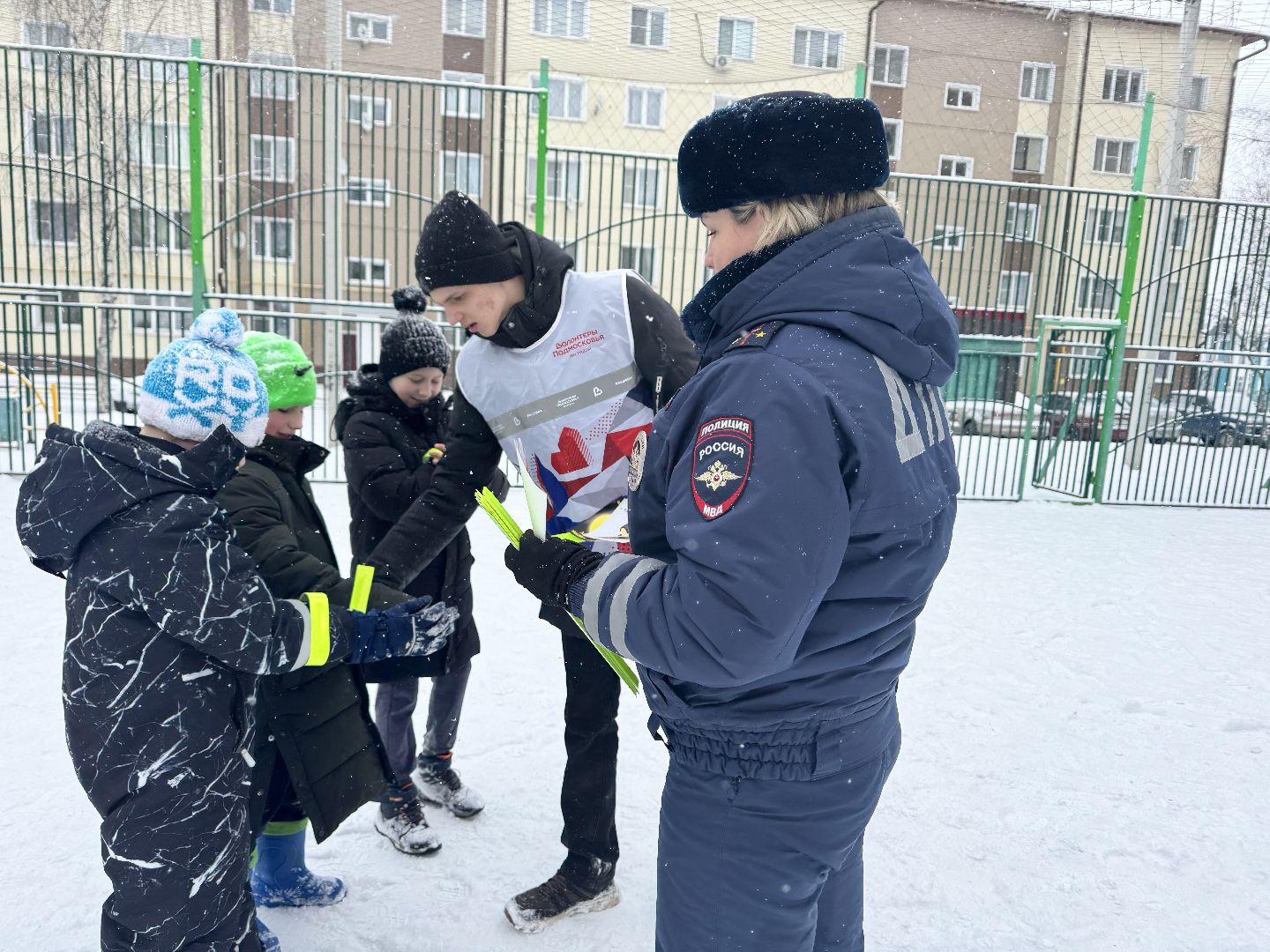 шаховская, волонтеры, госавтоинспекторы, акция, вертикалки,
