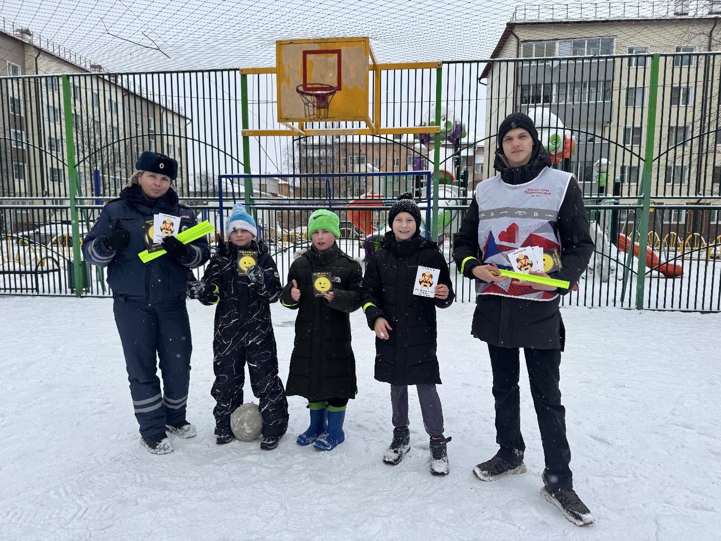 шаховская, волонтеры, госавтоинспекторы, акция, вертикалки,