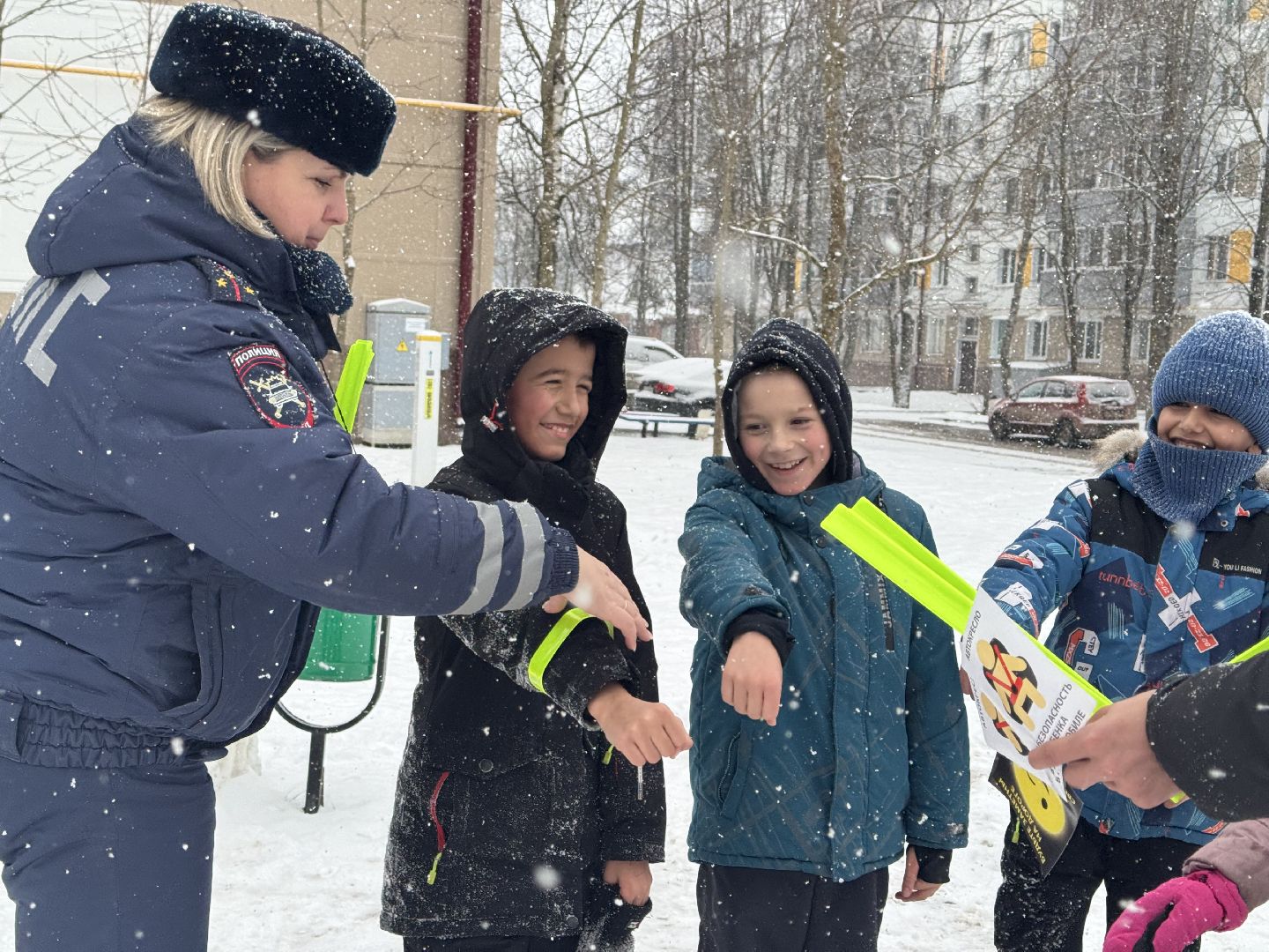 шаховская, волонтеры, госавтоинспекторы, акция, вертикалки,