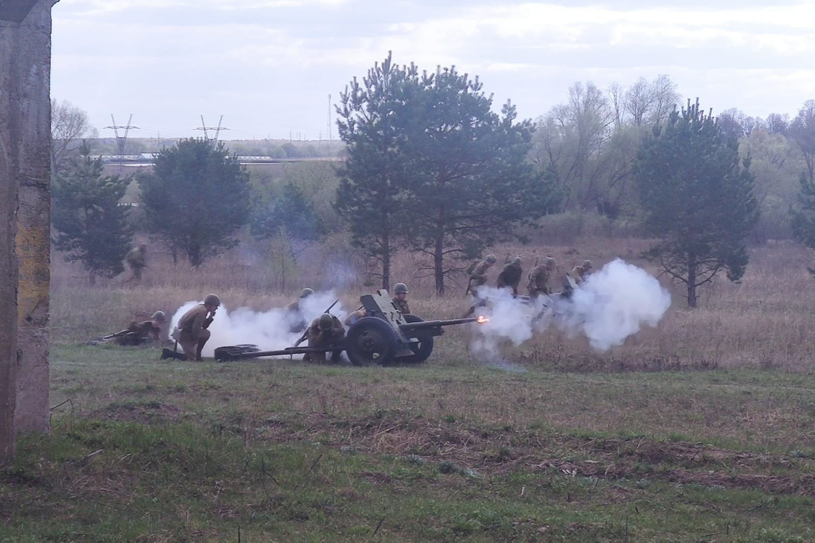 история, фестиваль, реконструкция, Рубеж обороны, Протвино