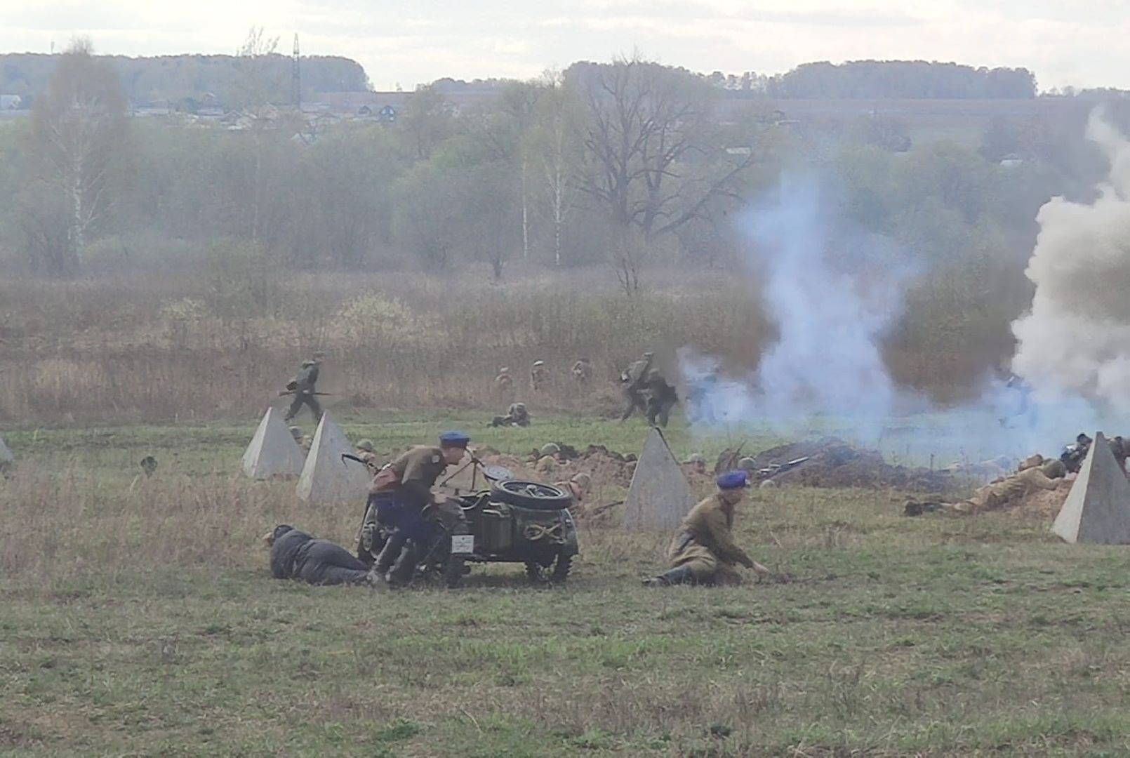 история, фестиваль, реконструкция, Рубеж обороны, Протвино