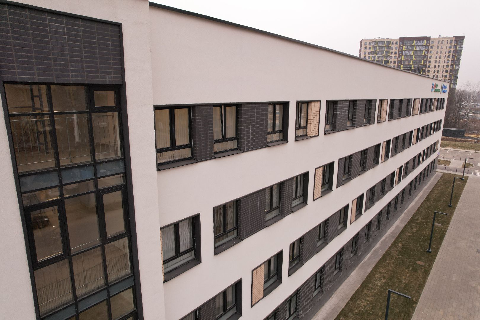 видео с коптера, ленинский городской округ, мисайлово, медицина, жк пригород лесное,