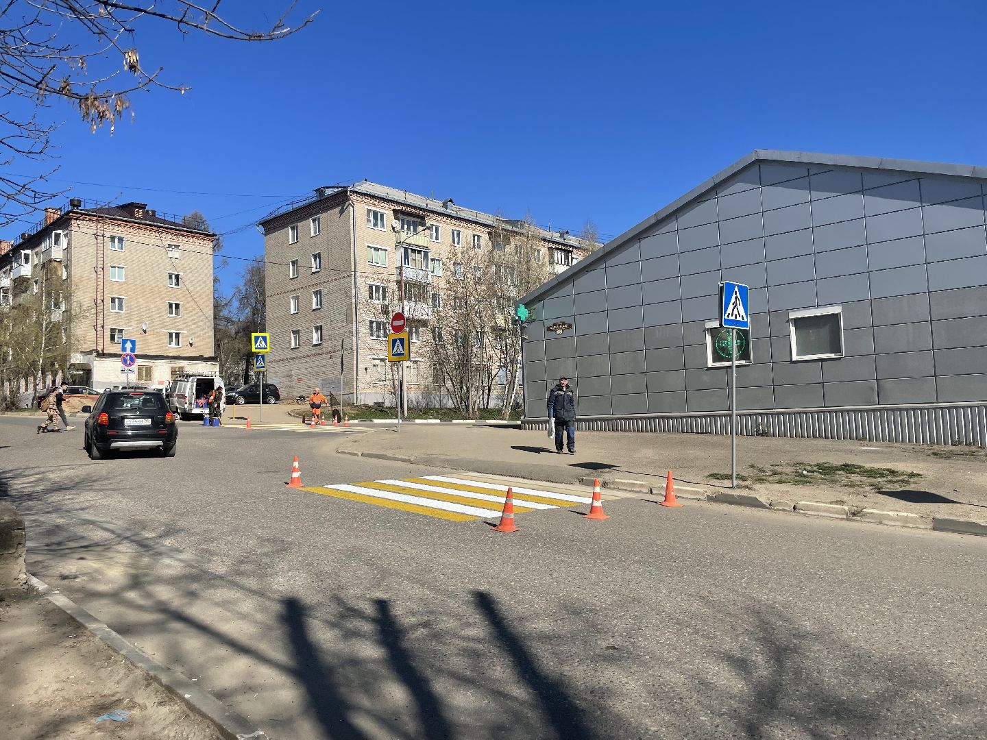 Сергиев Посад, Сергиево-Посадский городской округ, Дорога, Разметка, Дорожные службы