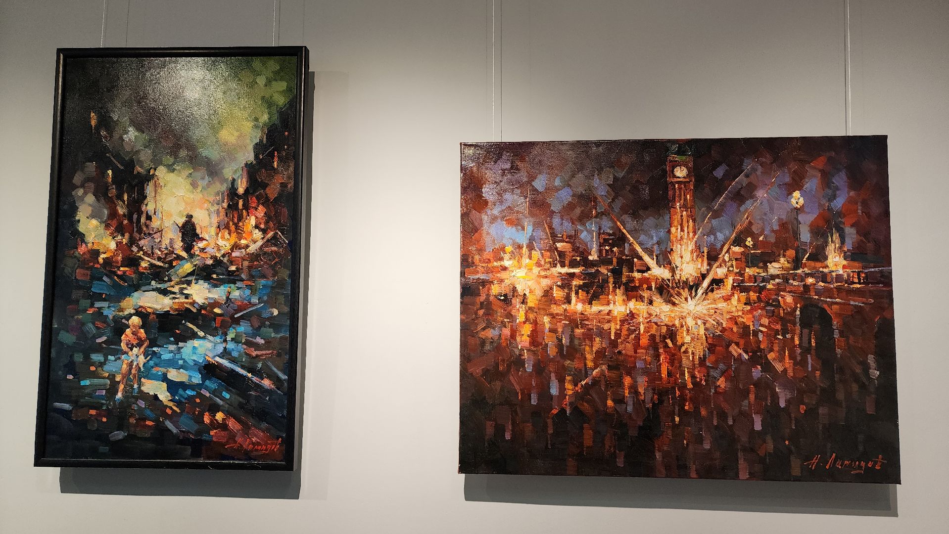 день защитника отечества, донбасс, Лобня, Выставка, Картины, вертикалки,