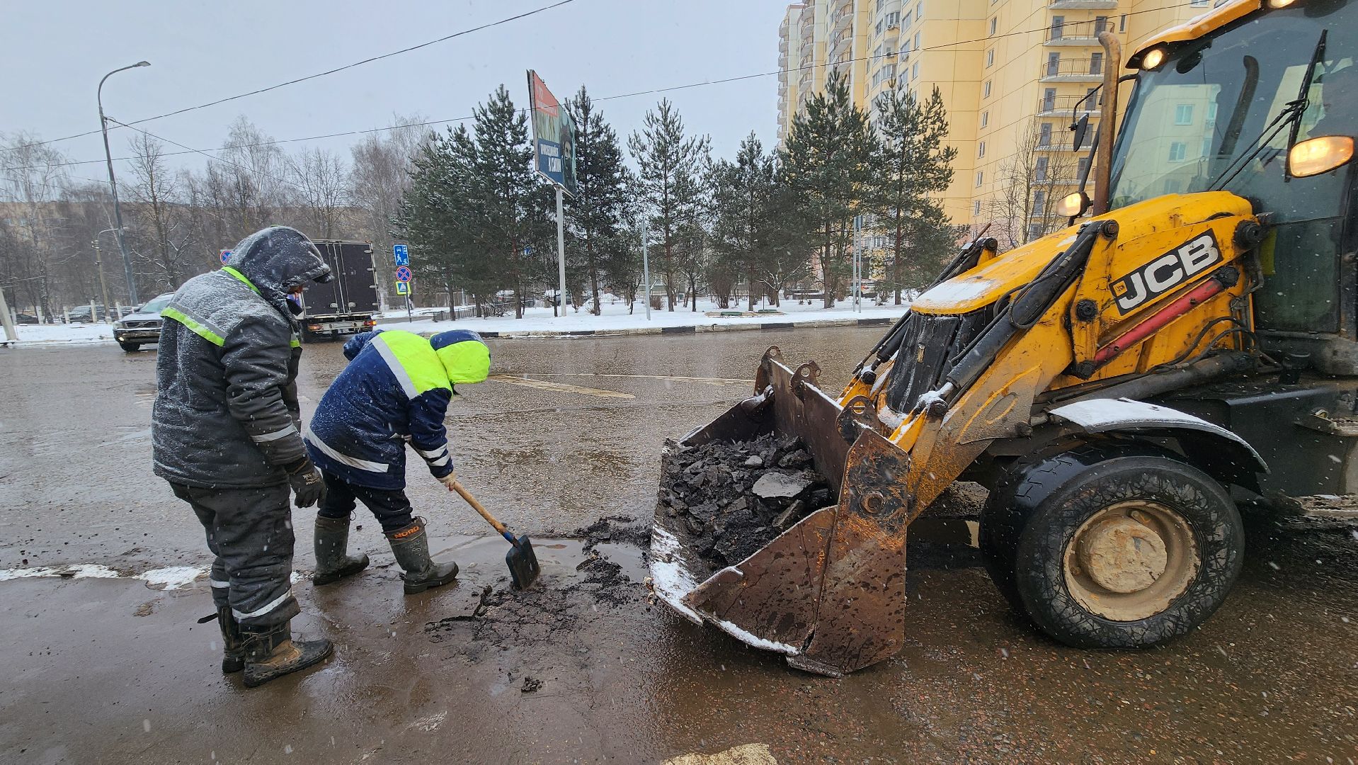 солнечногорск, вертикалки, улица ухова, ямочный ремонт,