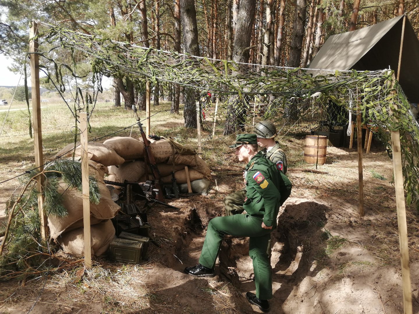 история, фестиваль, Рубеж обороны, Протвино, реконструкторы