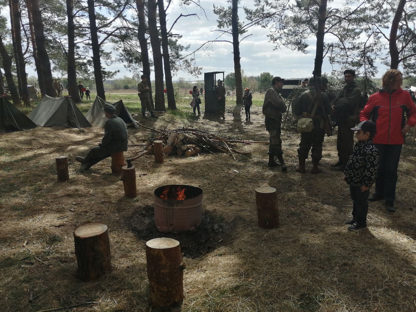 история, фестиваль, Рубеж обороны, Протвино, реконструкторы