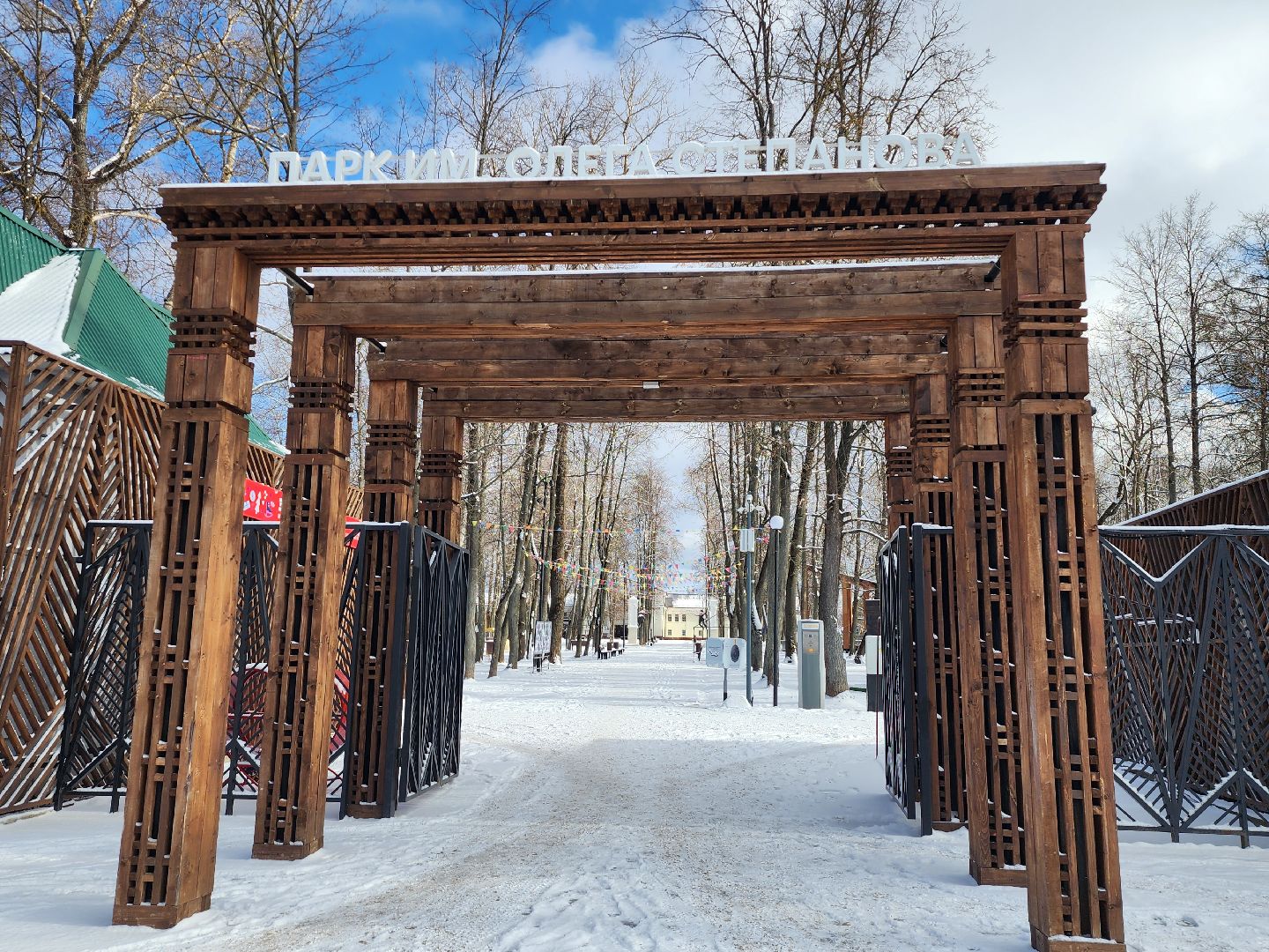 серпухов, парк имени олега степанова, день защитника отечества,