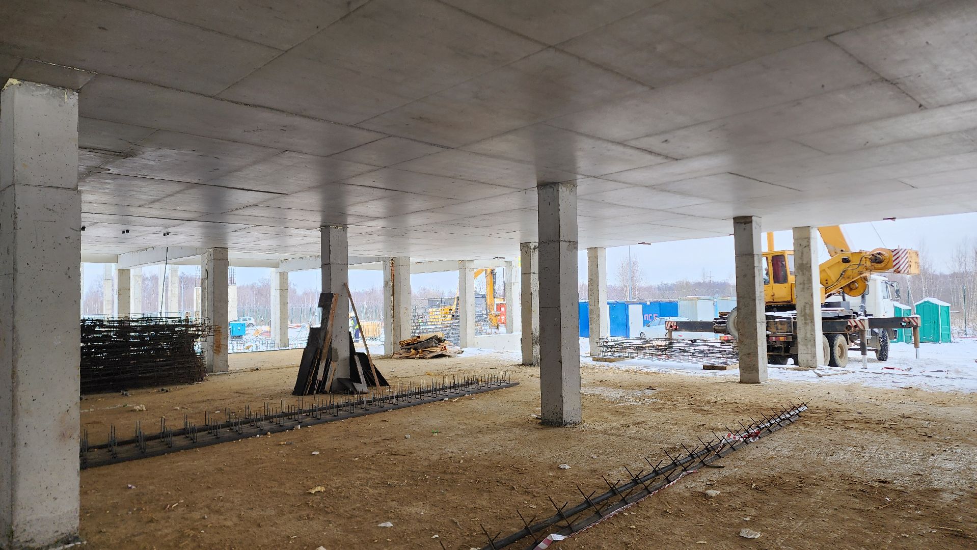 Бронницы, Строительство, вертикалки, Строительство центра обслуживания грузового транспорта,