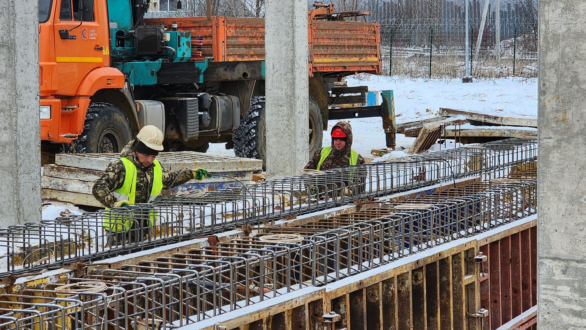 Бронницы, Строительство, вертикалки, Строительство центра обслуживания грузового транспорта,