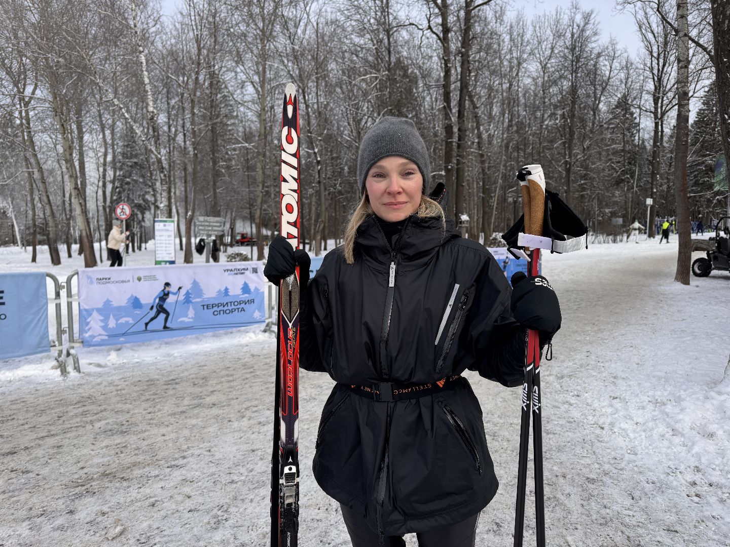 одинцовский парк культуры спорта и отдыха, Пушки оснежения, Лыжники Одинцова, вертикалки,