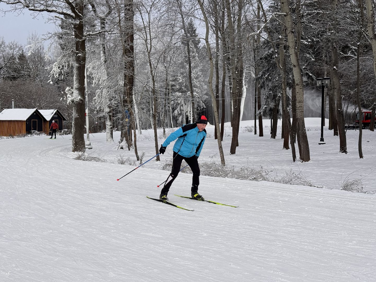 одинцовский парк культуры спорта и отдыха, Пушки оснежения, Лыжники Одинцова, вертикалки,