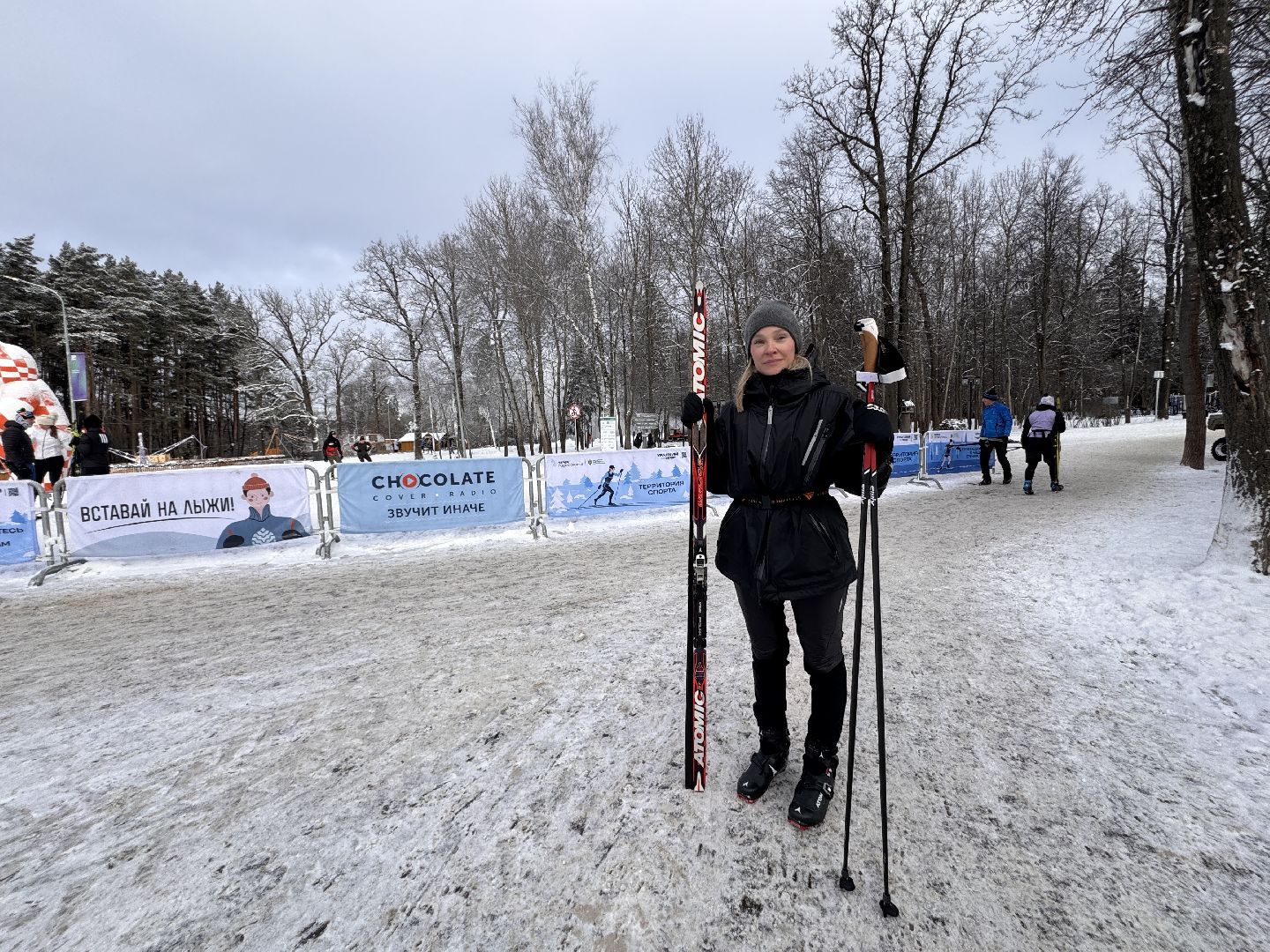 одинцовский парк культуры спорта и отдыха, Пушки оснежения, Лыжники Одинцова, вертикалки,