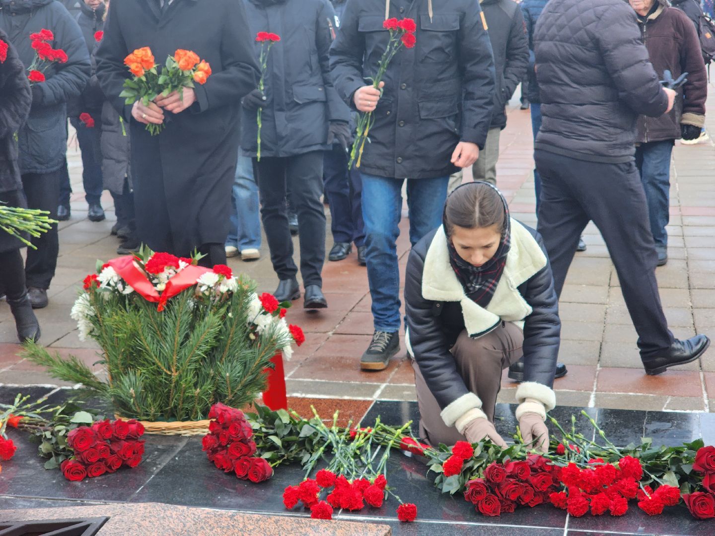 королёв, цветы, память, отечество, защитники, родина,