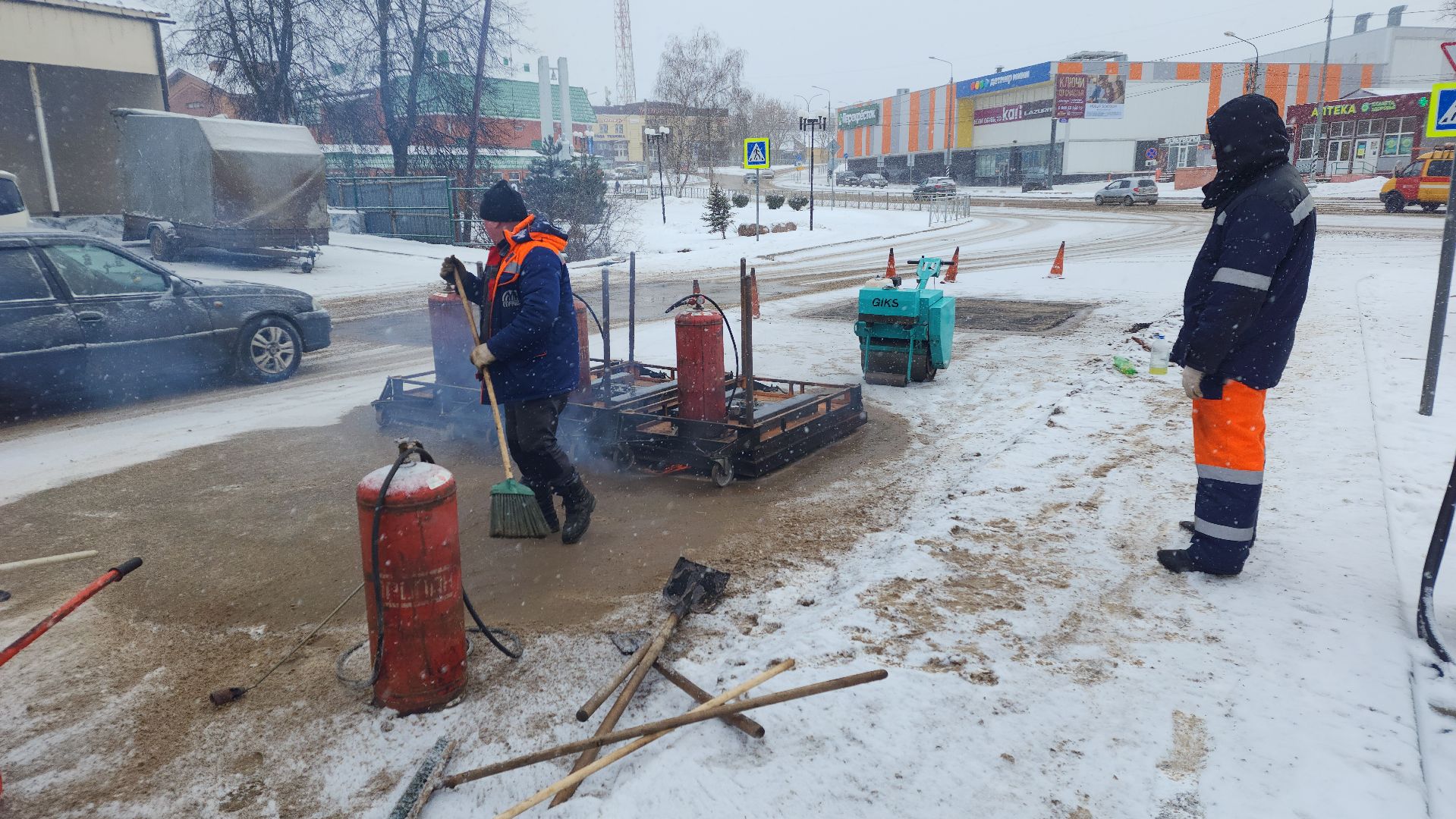 волоколамск, ремонт дорог, ямочный ремонт, дороги,