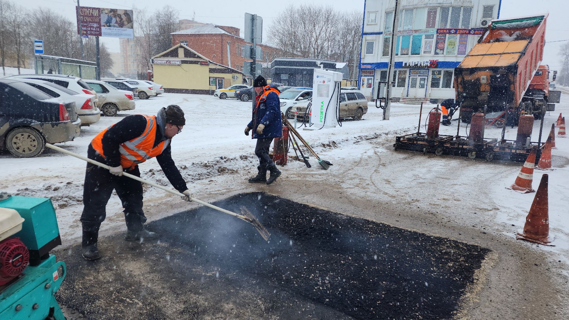 волоколамск, ремонт дорог, ямочный ремонт, дороги,