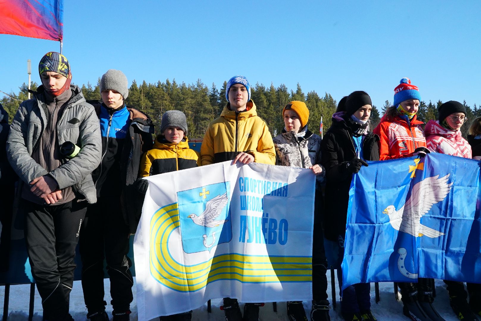 спорт, лыжи, гонка, 23 февраля, вертикалки,