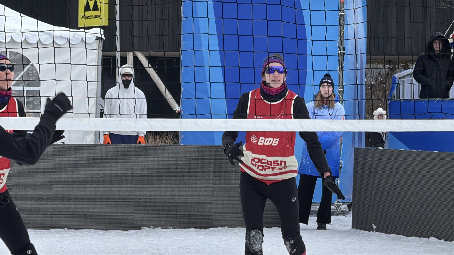 Волейбол на снегу, Чемпионат России, Заречье-Одинцово, вертикалки,