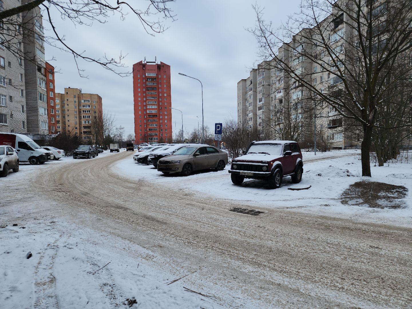 Черноголовка, выездная администрация, Парковки,